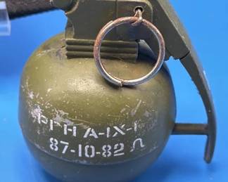 Military collectibles.