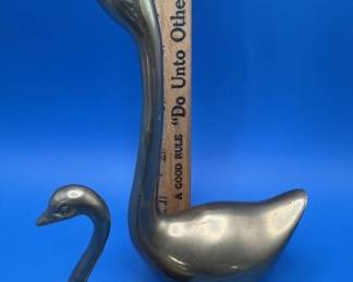 Brass figurines.