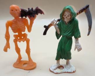 Halloween collectibles.