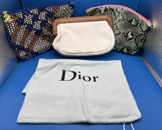Designer purses, hats, & accessories.