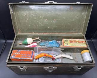 Antique fishing tackle. Lazy Ikes.