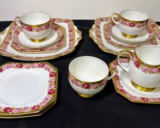 Standard China as Supplied to HM the Queen Teacups Saucers Dessert Plates and More