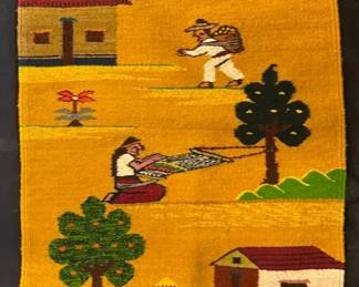 Handwoven Wool Tapestry