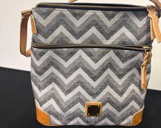 Dooney  Bourke Chevron Crossbody Bag