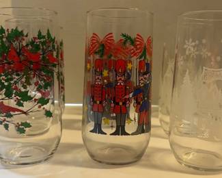 Vintage Holiday Glassware