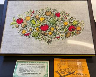 Vintage Warm O Tray