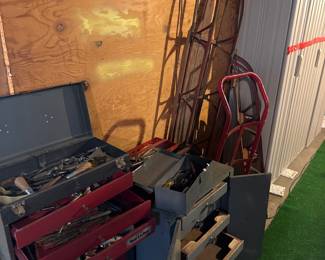 Tools and vintage sleds