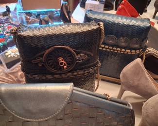 Vintage handmade purses