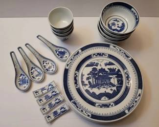 Chinese 20pc Canton Dishes
