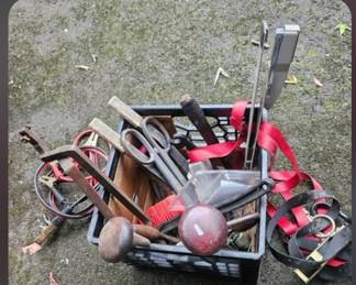 Lots of home improvement tools
