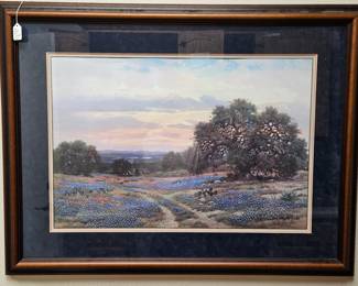 W.A. Slaughter framed art (signed!)