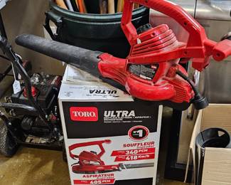 Forget the broom, get the blower!