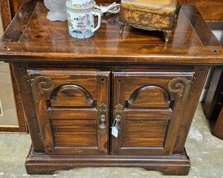 Rustic side table