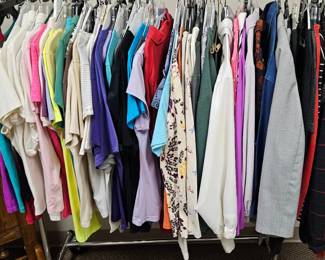 Lots of clothes and lots of sizes!
