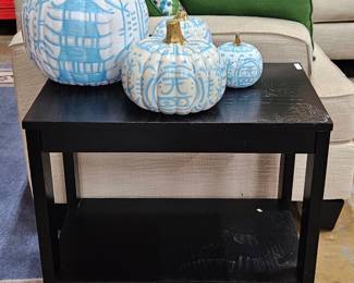 Turquoise, painted fall art