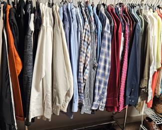 Shirts of all styles and colors