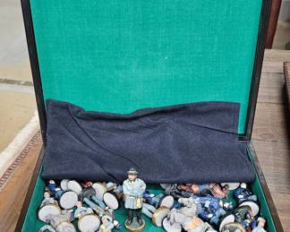 Civil War Chess Set with Board