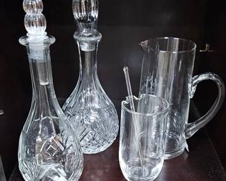 Beautiful decanters