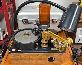 The American Facetor, a vintage gem-cutting machine