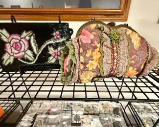 Beaded and ornate evening bags