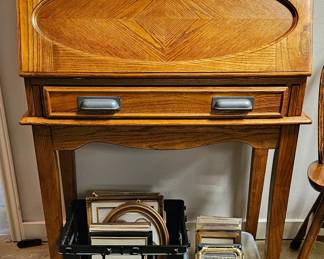 Drop-front writing desk