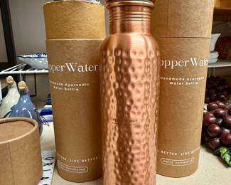 Brand new Copper Water Bottles!