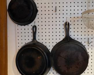 Cast iron skillets