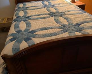Butler wood bed