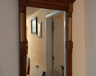 Eastlake style wall mirror