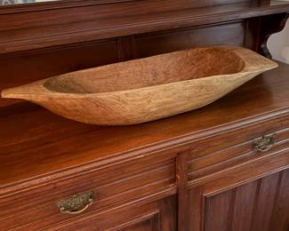 Wood bowl