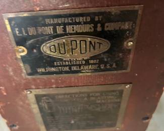 Antique DuPont No. 50 Blasting Machine