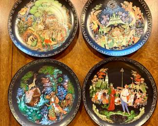 Russian Lomonosov plate collection