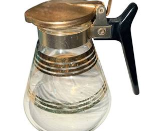 Vintage Glass Coffee Carafe