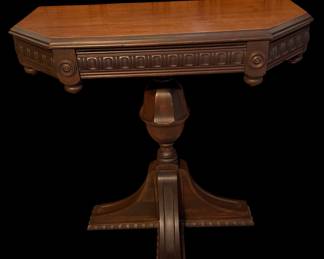 Eastlake style demilune 