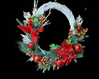Several Christmas wreaths