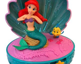 Little mermaid animated jewelry box gently used