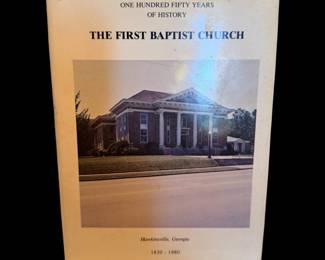 Hawkinsville  First Baptist Church 1830-1980 hardback