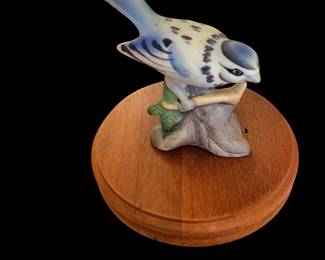 Vintage blue Jay figurine 