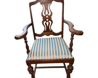 Jacobean dining table armchair