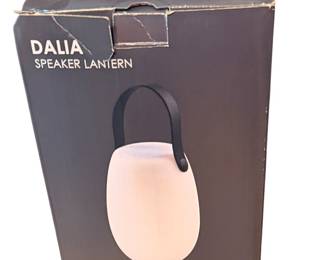 New in box speaker lantern
