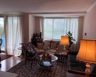 living room view