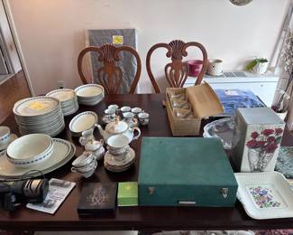 Large dishes set, tea set, espresso set and much more