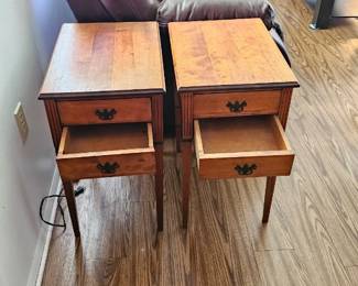 Antique end tables