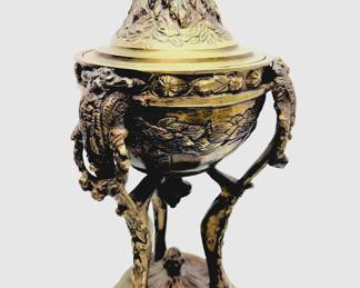 18th Century French Empire Brass Cassolette...