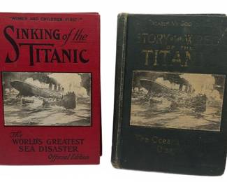Titanic Books Circa 1912