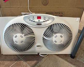 New in box window fan