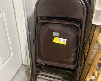 Metal chairs