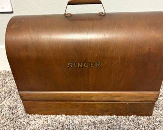 Vintage Singer 99K Hand-Crank Sewing Machine