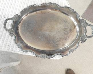 Wallace Silver Plate Serving Tray