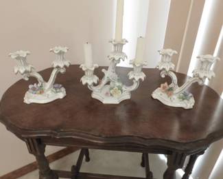 Dresden Candle Holders
